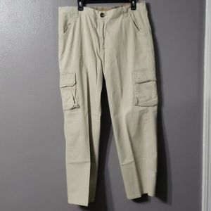 Tommy Bahama Island Soft Khaki Size 38 Cargo Pants